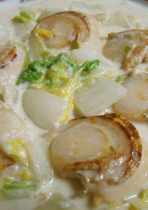 簡単ほくほく✿白菜とホタテのクリーム煮✿-レシピのメイン写真
