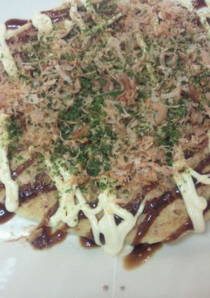 粉不要！大和芋のお好み焼き-レシピのメイン写真