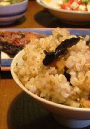 玄米の混ぜご飯　#1-レシピのメイン写真