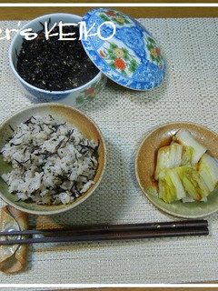 【農家のレシピ】ヒジキご飯の素-レシピのメイン写真