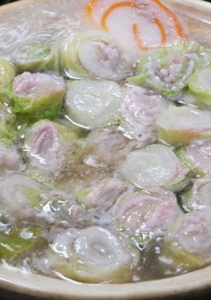 白菜ロール巻き鍋-レシピのメイン写真