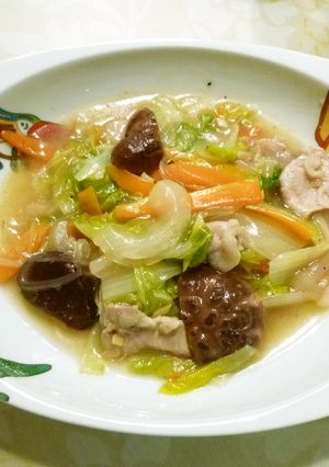 白菜あったら、八宝菜作っちゃおう！-レシピのメイン写真