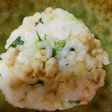 おにぎり4★鶏そぼろ&針生姜&水菜