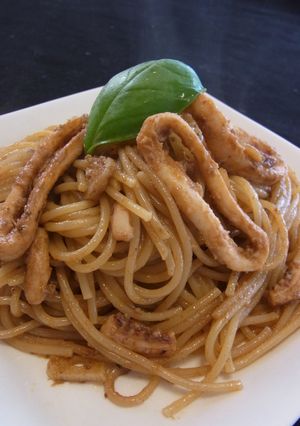 イカワタパスタ　イタリアン-レシピのメイン写真