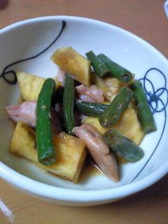 ルクエで簡単☆鶏肉とさつま芋の煮物-レシピのメイン写真