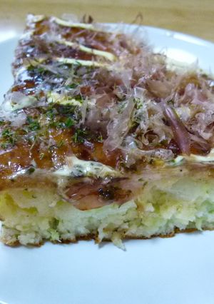 甘くないパンケーキ お好み焼き-レシピのメイン写真