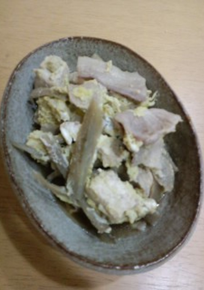 ゴボウの卵とじ-レシピのメイン写真