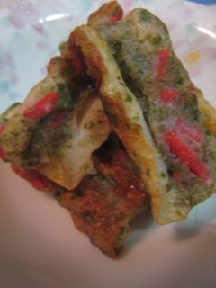 ちくわ天、お好み焼き味-レシピのメイン写真