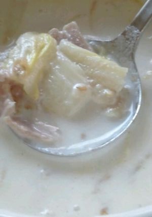 白菜の塩麹スープ生姜風味-レシピのメイン写真