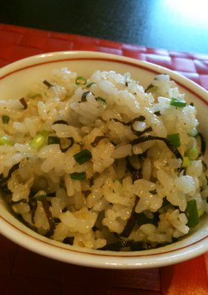 葱塩こんぶご飯-レシピのメイン写真