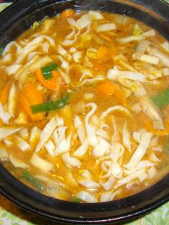 ごま味噌煮込みうどん-レシピのメイン写真