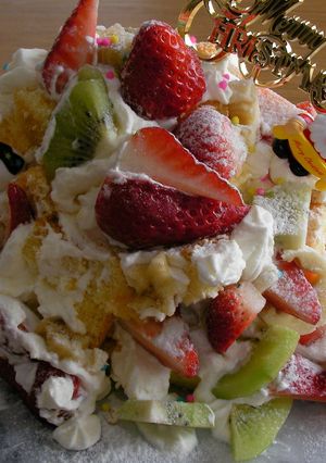 2歳児たちの☆クリスマスケーキ♪-レシピのメイン写真