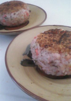 お好み焼▲焼おにぎり-レシピのメイン写真
