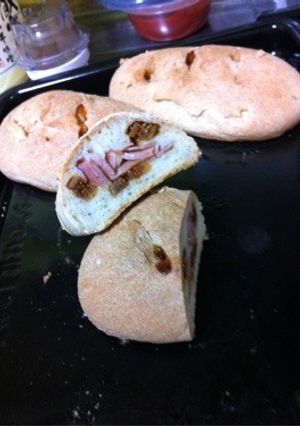 ドライフィグとベーコンのフランスパン-レシピのメイン写真