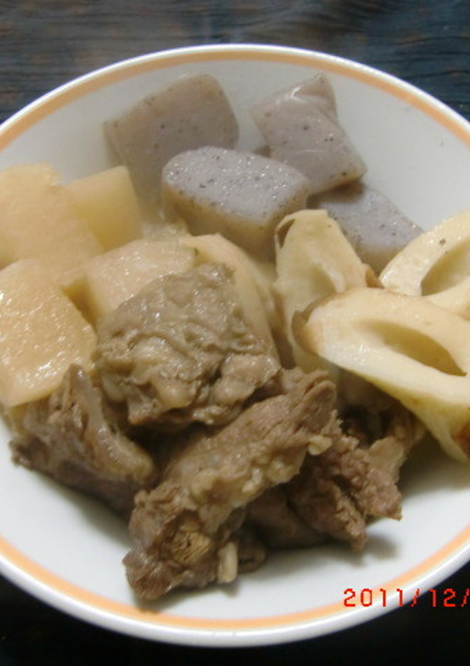 冬の定番②牛すじ肉のおでん-レシピのメイン写真