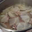 大根とスペリアブの煮込みスープ