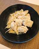 ヘルシー鶏もも肉とごぼうのレンチン