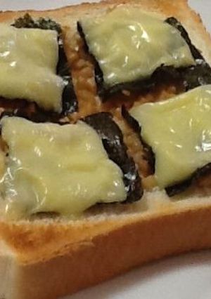納豆トースト-レシピのメイン写真