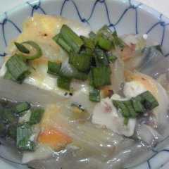 รูปของ 塩系☆私好み・白菜と豆腐のうま煮
