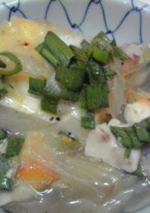 塩系☆私好み・白菜と豆腐のうま煮-レシピのメイン写真