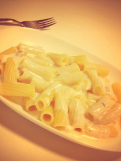 簡単クリームパスタ-レシピのメイン写真