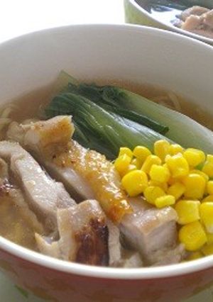 塩麹鶏のせラーメン-レシピのメイン写真
