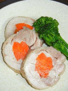 鶏モモ肉のニンジン巻き巻き-レシピのメイン写真