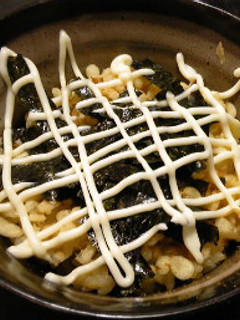 【夜食!朝食にいかが?海苔マヨ天かす丼】-レシピのメイン写真