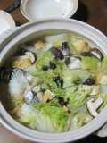 塩さば白菜鍋
