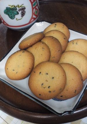 ごま醤油香る癒しのクッキー煎餅♪日本の心-レシピのメイン写真