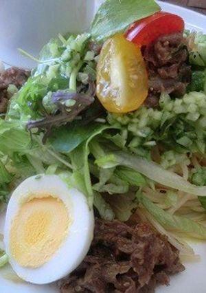 野菜たっぷり　焼肉パスタ-レシピのメイン写真