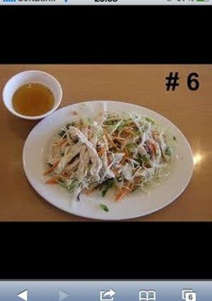 鶏肉とキャベツのサラダ-レシピのメイン写真