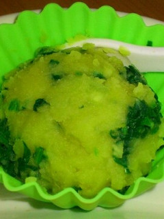 *離乳食中期*\カボチャマッシュ/-レシピのメイン写真