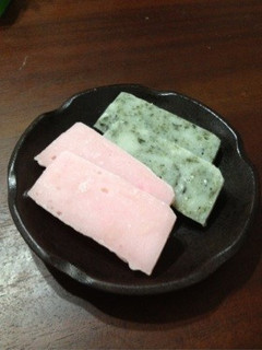 白いお餅をかき餅に(覚書)-レシピのメイン写真