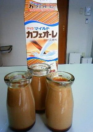簡単カフェオレプリン-レシピのメイン写真