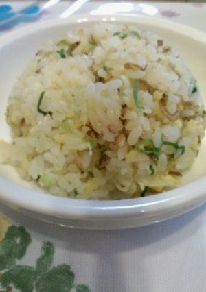 じゃこふりかけチャーハン-レシピのメイン写真