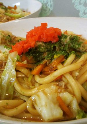 家庭内リクエストNo1★我が家の焼うどん-レシピのメイン写真