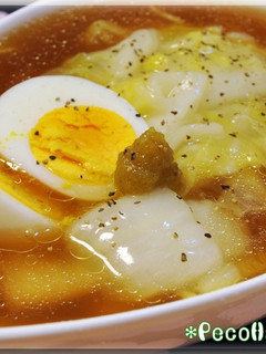 ☆とろ~り白菜餡柚子こしょう油ラーメン☆-レシピのメイン写真