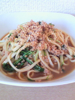 簡単★やみつき!そぼろうどん-レシピのメイン写真