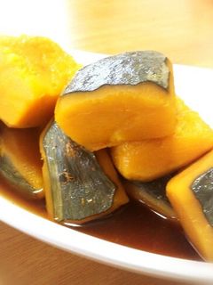 圧力鍋でかぼちゃの煮物-レシピのメイン写真