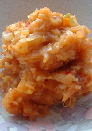 ご飯のおとも♪ちょい辛ネギ味噌-レシピのメイン写真