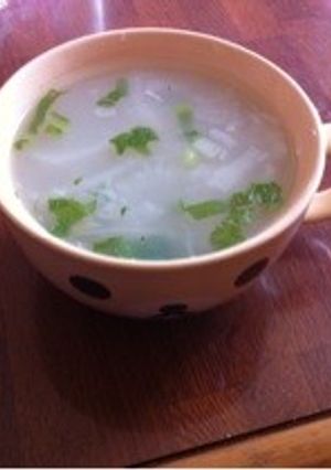 風邪気味の時に☆生姜スープ♪(´ε` )-レシピのメイン写真