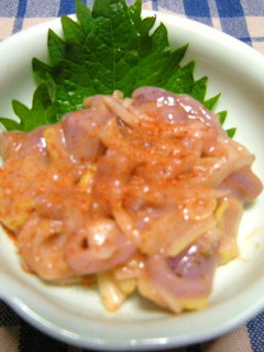 今日のおつまみ③☆ピリ辛ねぎ塩辛☆-レシピのメイン写真