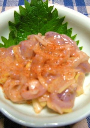 今日のおつまみ③☆ピリ辛ねぎ塩辛☆-レシピのメイン写真