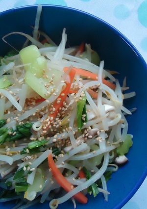 ナムル風で温野菜サラダ♪-レシピのメイン写真