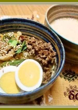 豆乳でこってり！インスタント麺でつけ麺♫-レシピのメイン写真