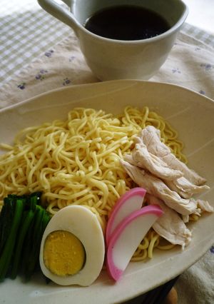 インスタントつけ麺**-レシピのメイン写真