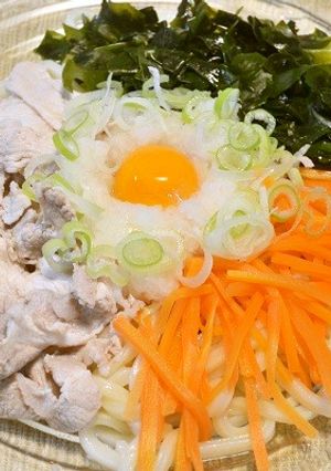 冷しゃぶうどん-レシピのメイン写真
