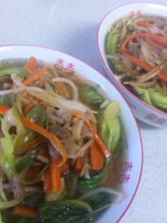 野菜たっぷり♡麻婆ラーメン-レシピのメイン写真