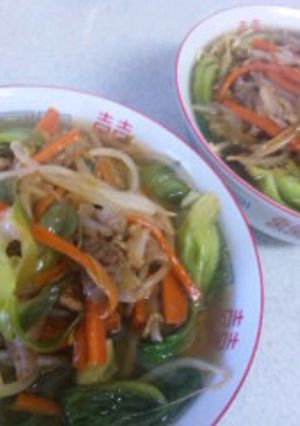 野菜たっぷり♡麻婆ラーメン-レシピのメイン写真